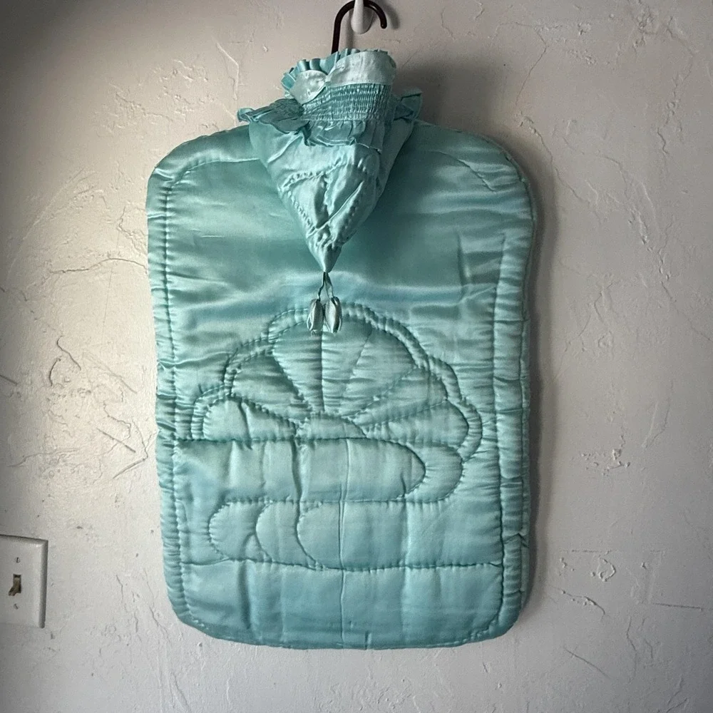 Vintage Quilted Baby‎ Bunting Hooded Swaddle Sack 23x14 Warm Liner Rare